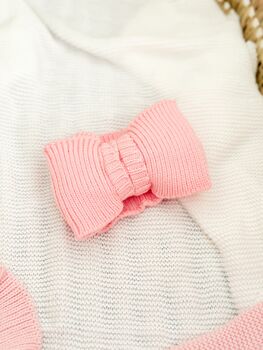 White Personalised Floral Embroidered Long Sleeve Romper, 7 of 12