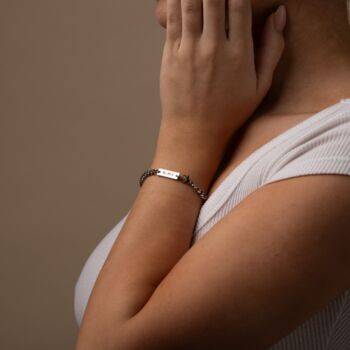 Womens Silver 5mm Cuban Bracelet, 9 of 9