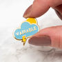 'Variable' Enamel Pin Badge, thumbnail 3 of 9
