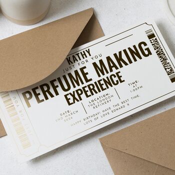 Personalised Perfume Making Experience Gift Voucher, 5 of 9