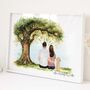 Personalised Family And Pet Tree Print, thumbnail 1 of 10