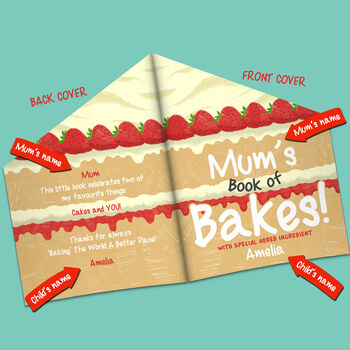 Personalised Baking Activity Book For Mum, 7 of 12