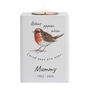 Personalised Robins Appear Tea Light Holder, thumbnail 4 of 4