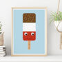 You're Fab Ice Lolly Print, thumbnail 1 of 4