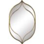 Elegant Metal Ornate Mirror, thumbnail 3 of 4