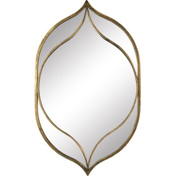 Elegant Metal Ornate Mirror, 3 of 4