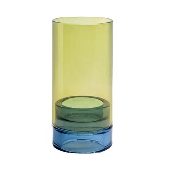 Tealight And Pillar Candle Lanterns In Handmade Glass, 4 of 10