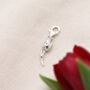 Tulip Solid Silver Charm, thumbnail 2 of 8