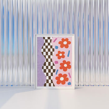 Abstract Shapes Dopamine Print, 2 of 5