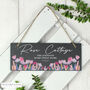 Personalised Wild Flower Slate Sign, thumbnail 2 of 5