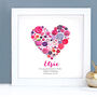 Personalised 60th Birthday Button Heart, thumbnail 1 of 4
