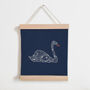 Swan Banner Embroidery Kit, thumbnail 1 of 5