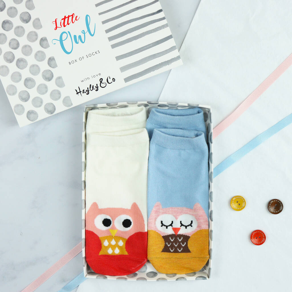 Owl Box Of Socks, 1 of 7