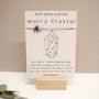 Worry Crystal Wish String Bracelet, thumbnail 4 of 12