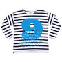 Age Number One To Nine Stripy Tshirt, thumbnail 12 of 12