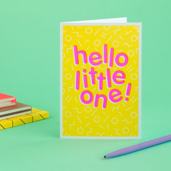 Hello Little One! Handmade Cards Multipack Of Three, 5 of 10