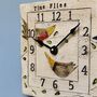 Small Wall Clock Time Flies With Birds, thumbnail 2 of 6