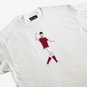 Declan Rice 21/22 West Ham T Shirt, 4 of 4