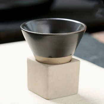 Conic Cone Shaped Coffee Cup With A Stand, 6 of 12