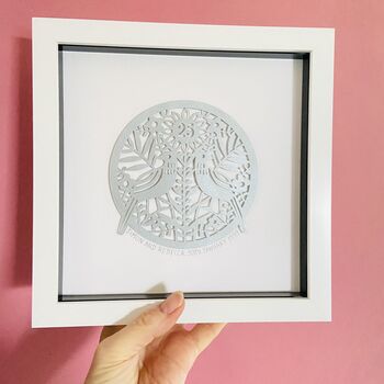 Personalised Silver Wedding Anniversary Gift, 5 of 12