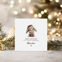 Bunny Christmas Card, For Granddaughter, Daughter Or Niece, thumbnail 2 of 2