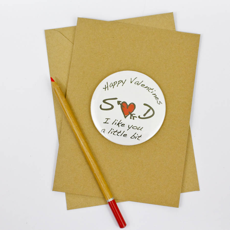 Personalised Funny Valentines Magnet Card By Bedcrumb