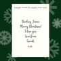 All I Want For Christmas Is You Eco Friendly Christmas Card, thumbnail 2 of 2