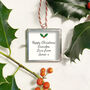 Personalised We Love Our Grandpa Xmas Tree Decoration, thumbnail 2 of 3
