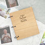 Personalised Celebration Of Life Guest Book Scrapbook, thumbnail 2 of 10