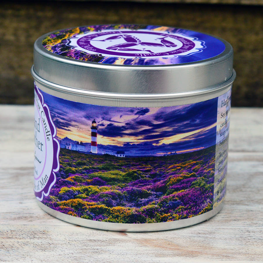 Island Heather Candle By Lovely Greens Handmade