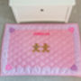 Children's Gingerbread Pink Floor And Play Mat, thumbnail 1 of 5
