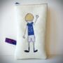 Personalised Football Crazy Embroidered Glasses Case, thumbnail 4 of 10