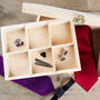 Personalised Mens Wooden Jewellery / Accessory Box, thumbnail 3 of 5