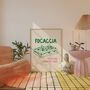 Focaccia Funny Kitchen Quote Print, thumbnail 2 of 3