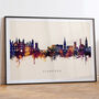 Stamford Skyline Cityscape Art Print, thumbnail 6 of 12