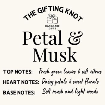 Petals And Musk Daisy Reed Diffuser – Fresh Floral Home Fragrance, 3 of 3