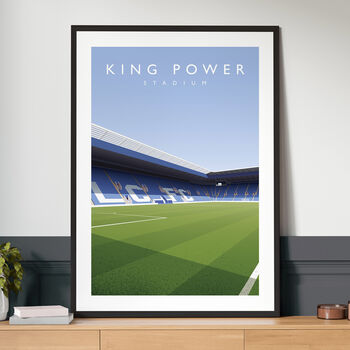 Leicester City King Power Stadium Poster, 3 of 7