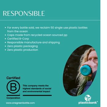 500ml Tough Stainless Steel Lightweight Bottle, 6 of 6