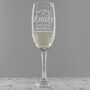 Personalised You're The Best Flute Glass, thumbnail 1 of 5