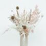 Pastel Pink Dried Flower Bouquet, thumbnail 4 of 4