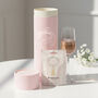 Love Heart Bridal Party Wedding Champagne Prosecco Flute Glass, thumbnail 1 of 4