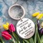 Funny Wise Womans Words Keyring Gift, thumbnail 2 of 8