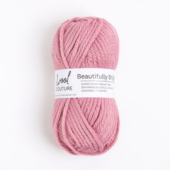 Beginners Pom Pom Blanket Crochet Kit, 7 of 9