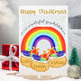 Personalised Rainbow Grandson Christmas Card, thumbnail 7 of 10