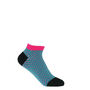 Leopard Pink And Zigzag Teal Women's Trainer Socks Bundle, thumbnail 3 of 6