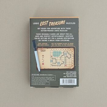 Lost Treasure 40 Logic Puzzles, 6 of 6