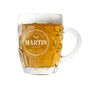 Personalised Happy Birthday Dimpled Beer Glass, thumbnail 6 of 6