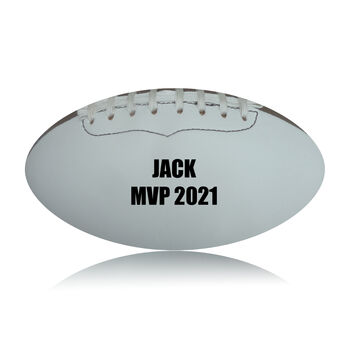 Personalised American Football Ball, 2 of 4