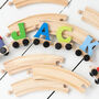 Wooden Letter Name Train, thumbnail 4 of 9