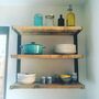 Reclaimed Industrial Shelf Kitchen Storage Bookcase 176, thumbnail 1 of 2